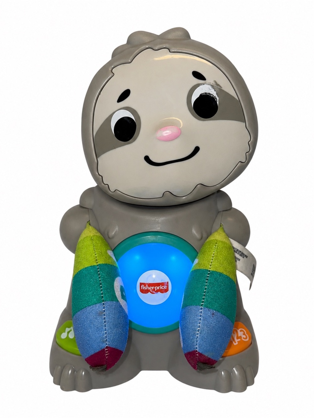 Fisher Price Linkimals Sloth Toy Lights Sounds Tested